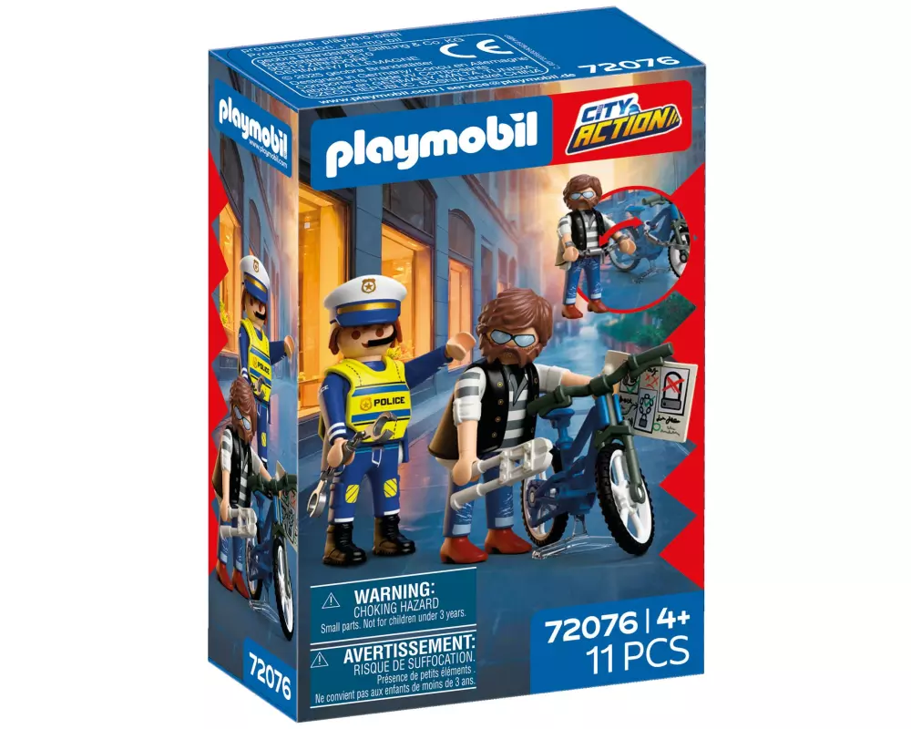 Playmobil City Action Fahrradraub 72076
