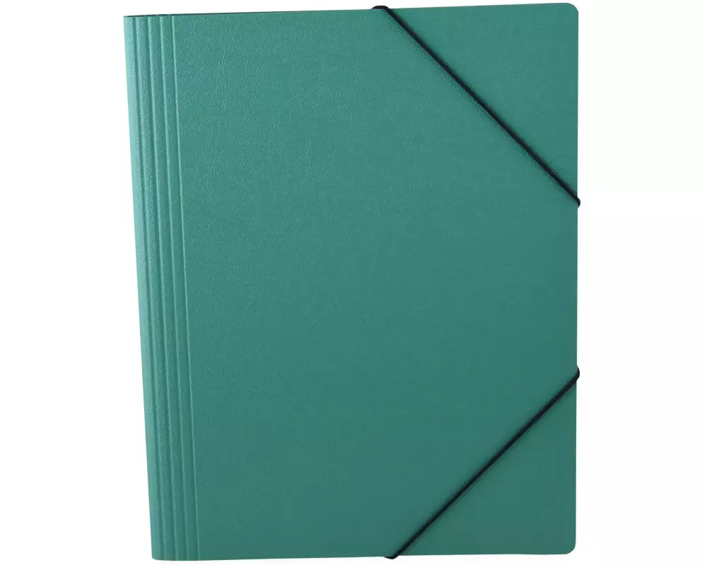 office focus Gummibandmappe A4 ohne Etikette Mint