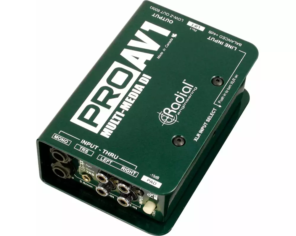 Radial ProAV1 Passive Multimedia