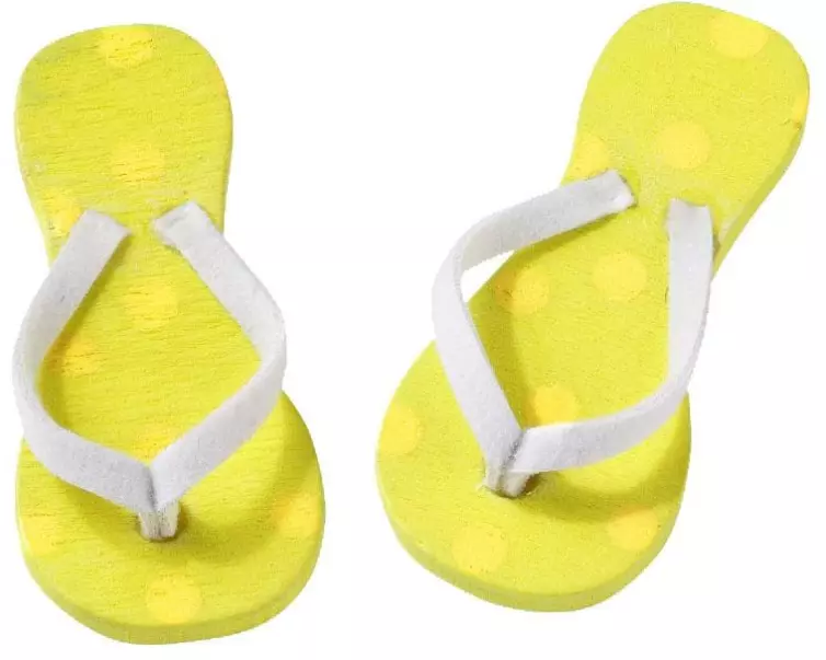 HobbyFun Mini-Utensilien Flip-Flops 3 cm