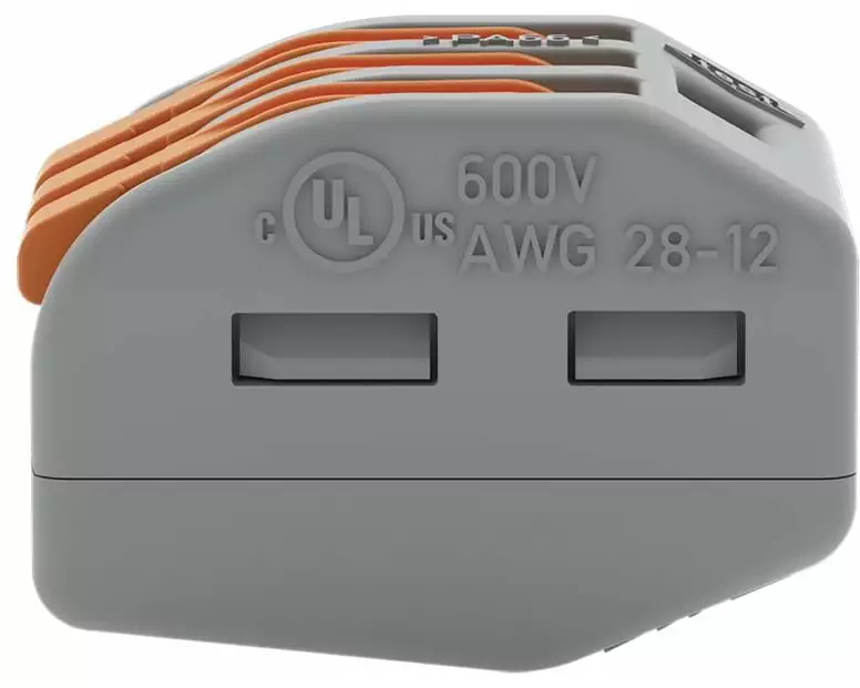 WAGO Steckklemme CLASSIC 3 x 0.08-4 mm², 5 Stück