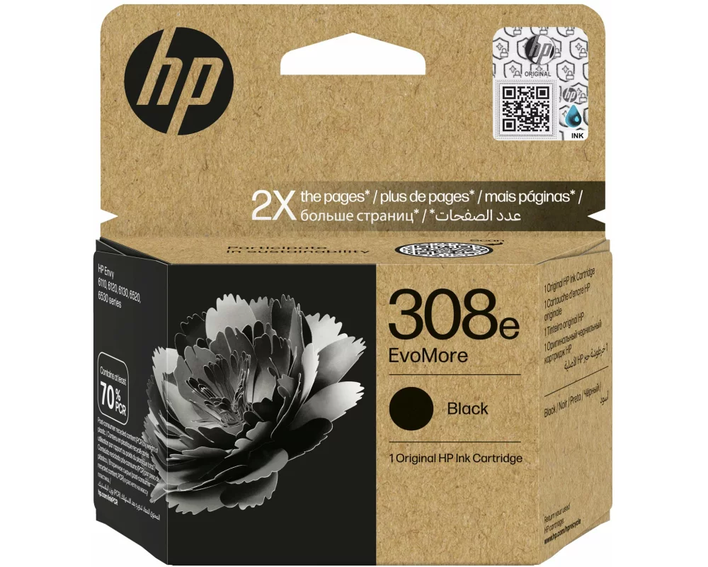 HP Nr. 308e EvoMore (7FP22UE) Black