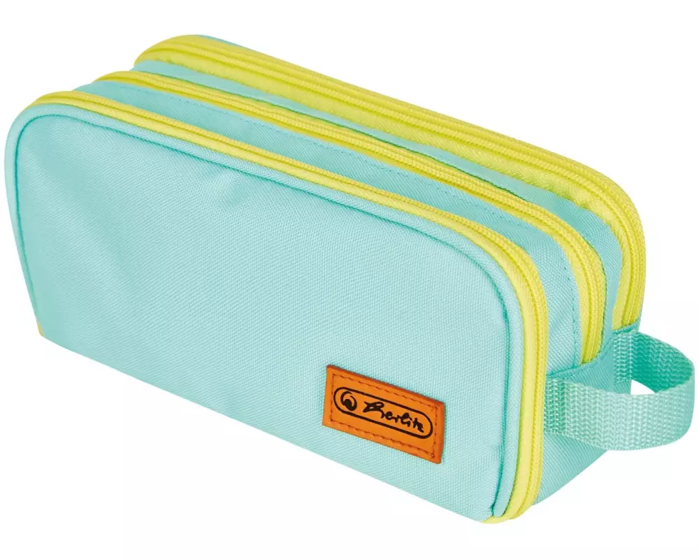 Herlitz Schlamperetui Neon Mint/Gelb