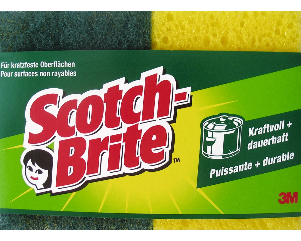 3M Geschirrschwamm CLNS2 2 Stück