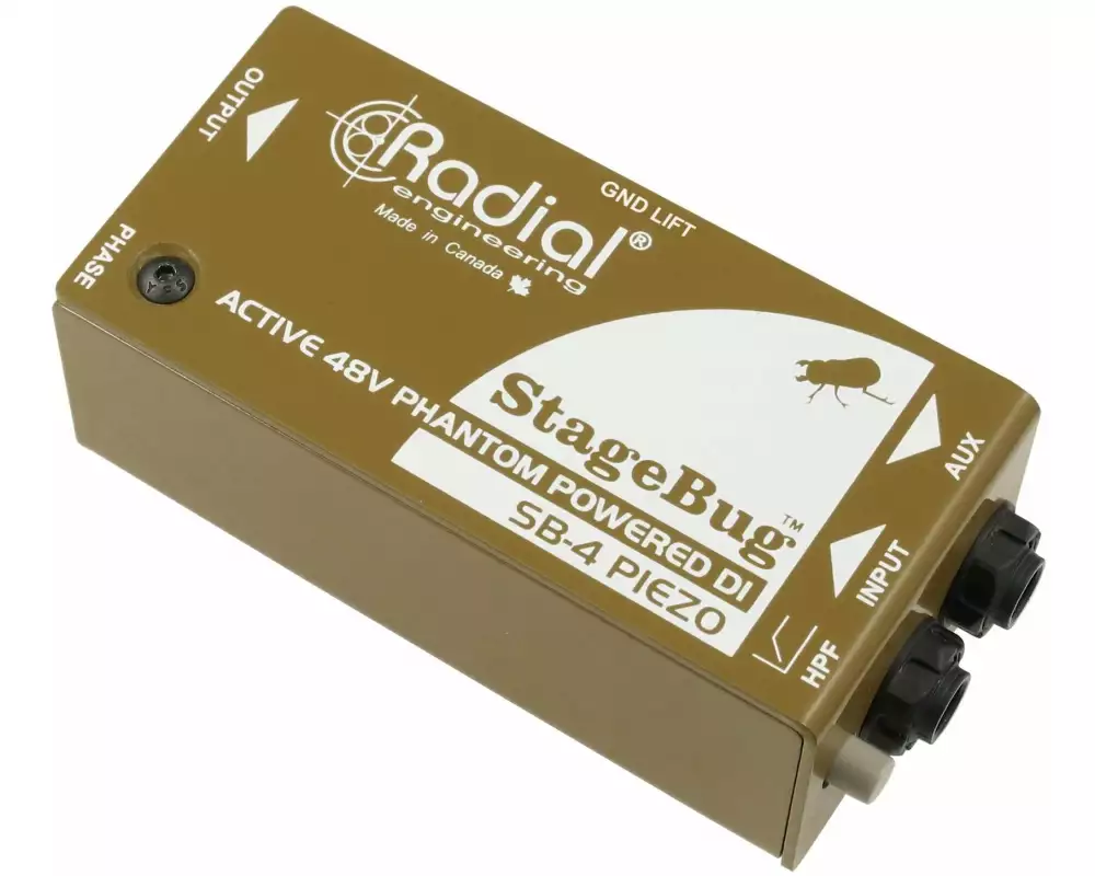 Radial StageBug SB-4 Aktiv, Metall