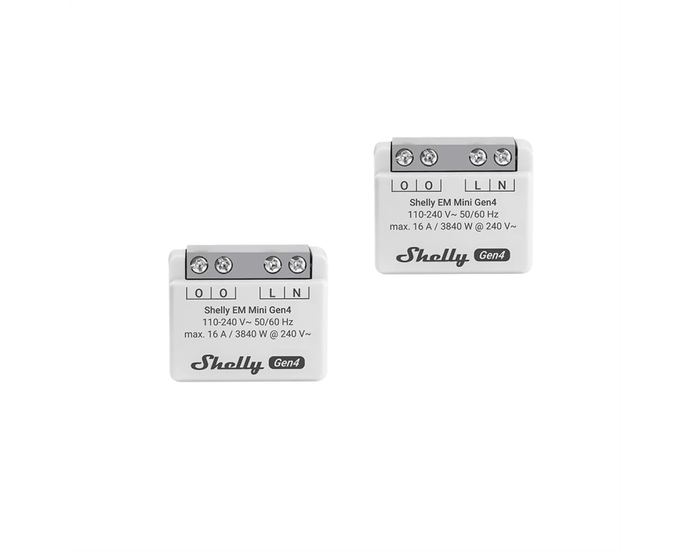 Shelly Energiemesser EM Mini Gen4 (Dual Pack)
