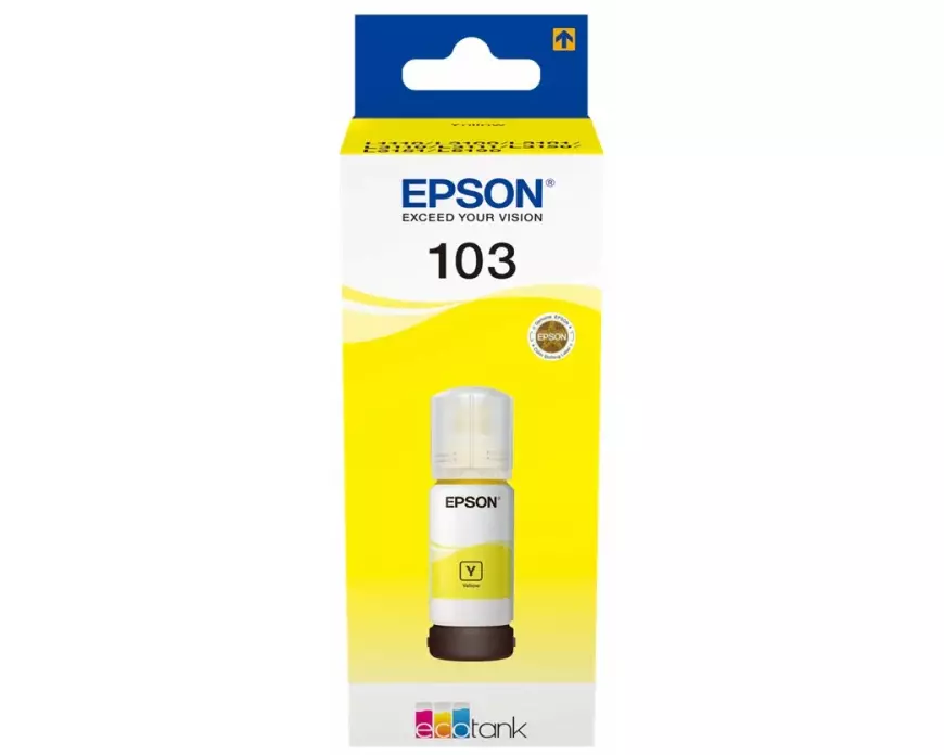 EPSON 103 EcoTank Yellow ink bottle local