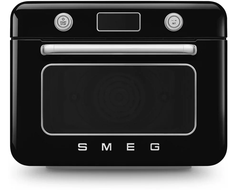 SMEG Dampfbackofen COF01 WhEU Schwarz