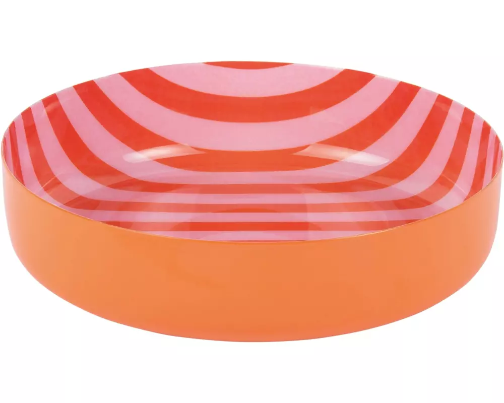 present time Schale Bowl Animado Medium, Bright orange / Soft pink
