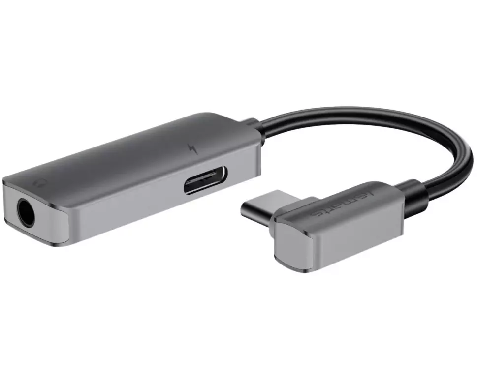 4smarts Aktiver Audio Adapter, USB-C zu USB-C & 3.5 mm Klinke
