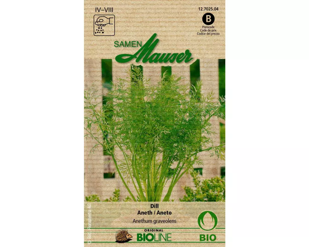 Samen Mauser Samen Bioline Dill, einjähriger