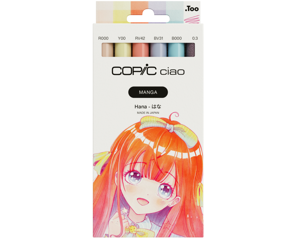 COPIC Marker Ciao Manga Set 22075586 Hana 6 Stück