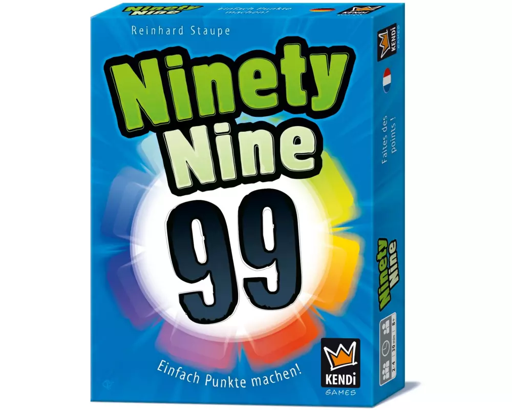 KENDi GAMES Kartenspiel Ninety Nine -DE-
