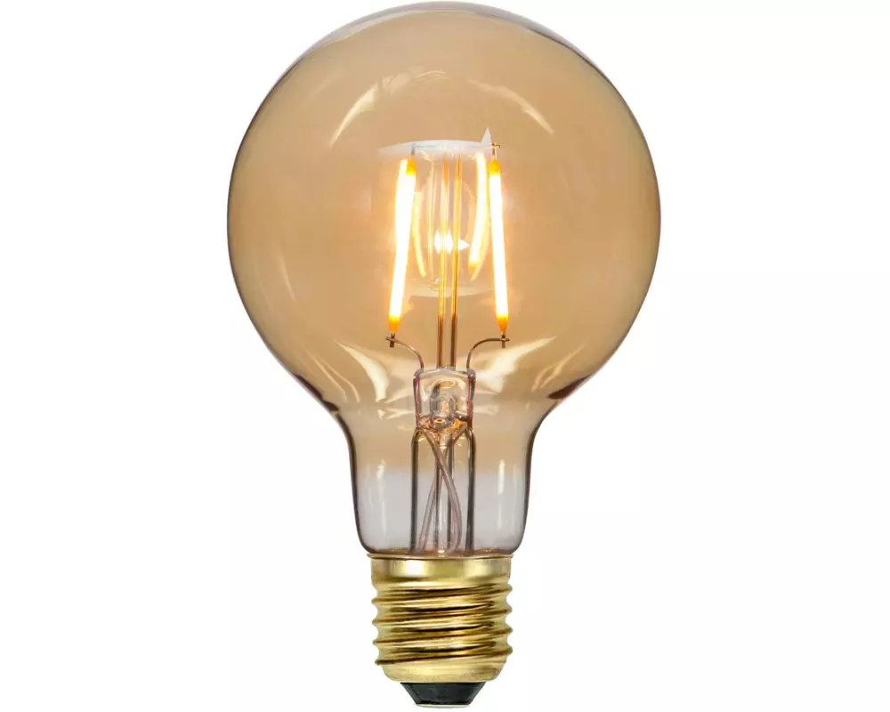 Star Trading Lampe Plain Amber 0.75 W (7 W) E27 Warmweiss (WW)