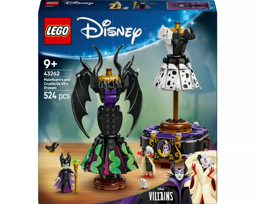 LEGO® Disney Die Kleider von Malefiz und Cruella De Vil 43262