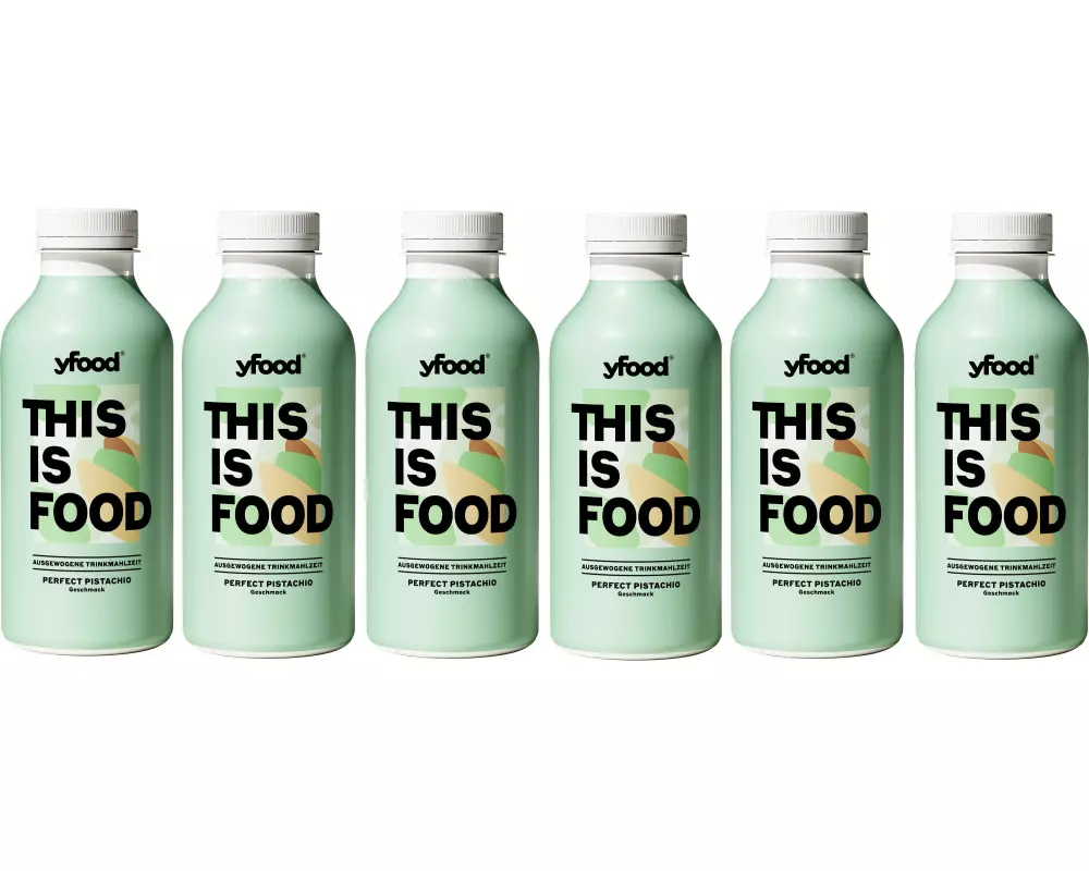 YFOOD Trinkmahlzeit Perfect Pistachio 6x 500 ml