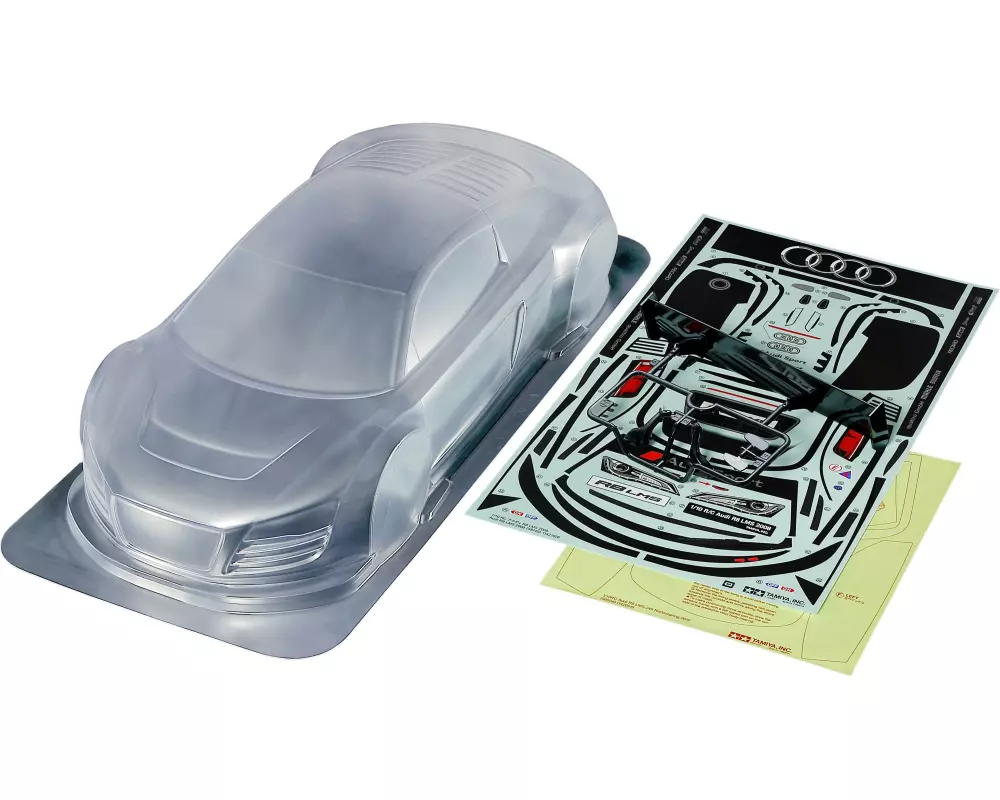 Tamiya Audi R8 LMS 2008 Body Parts Set 1:10