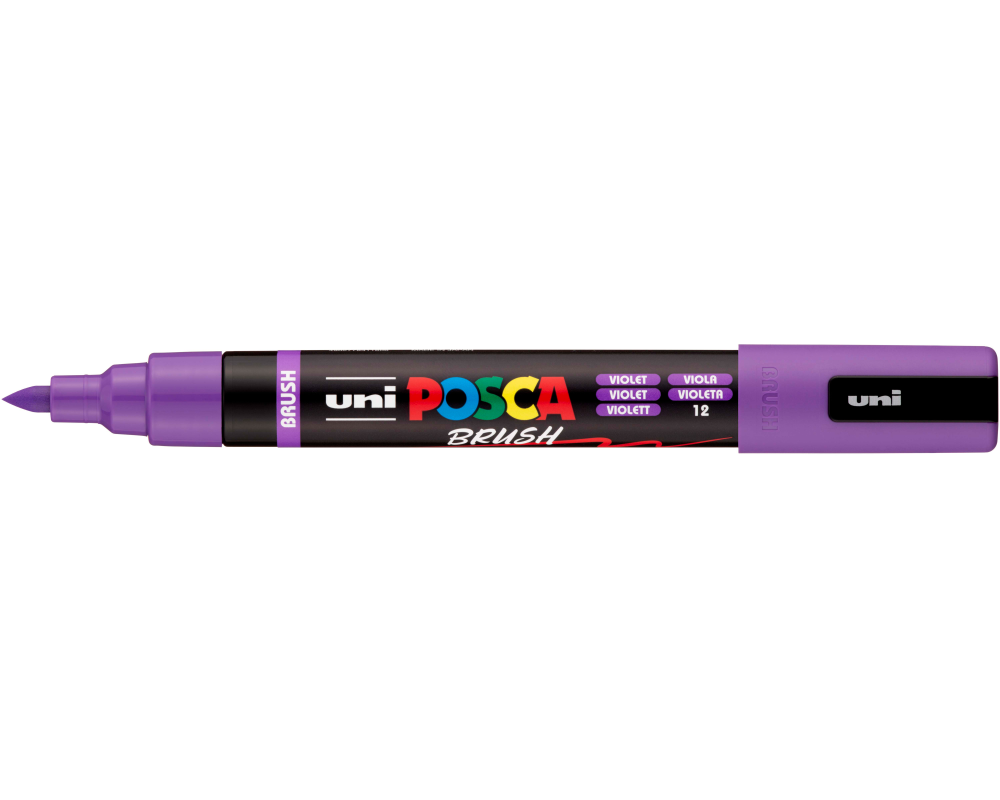 POSCA Brush Marker 1-4mm PC-5BRVIOLET violett