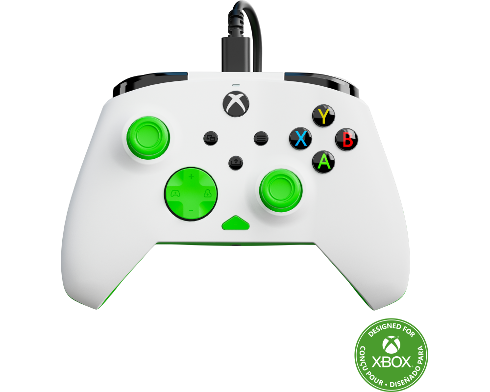 TURTLE BEACH Rematch Core Wired Ctrl. TBC-2002-55 XB, White,Green