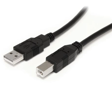 StarTech.com USB2HAB30AC USB Kabel USB 2.0 9 m USB A USB B Schwarz