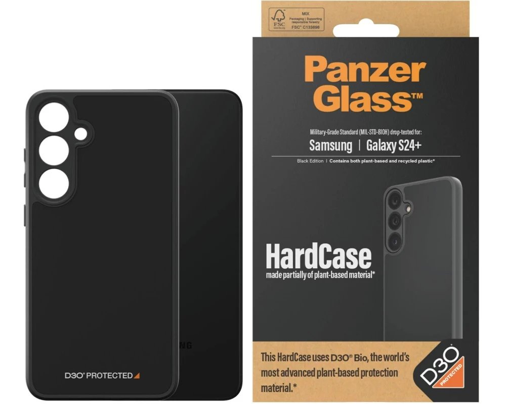 Panzerglass Back Cover HardCase D3O Galaxy S24+ Black