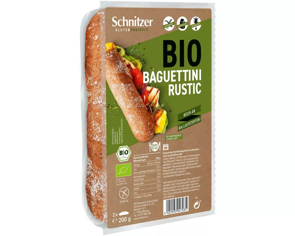 Schnitzer Bio Baguettini Rustic 200g