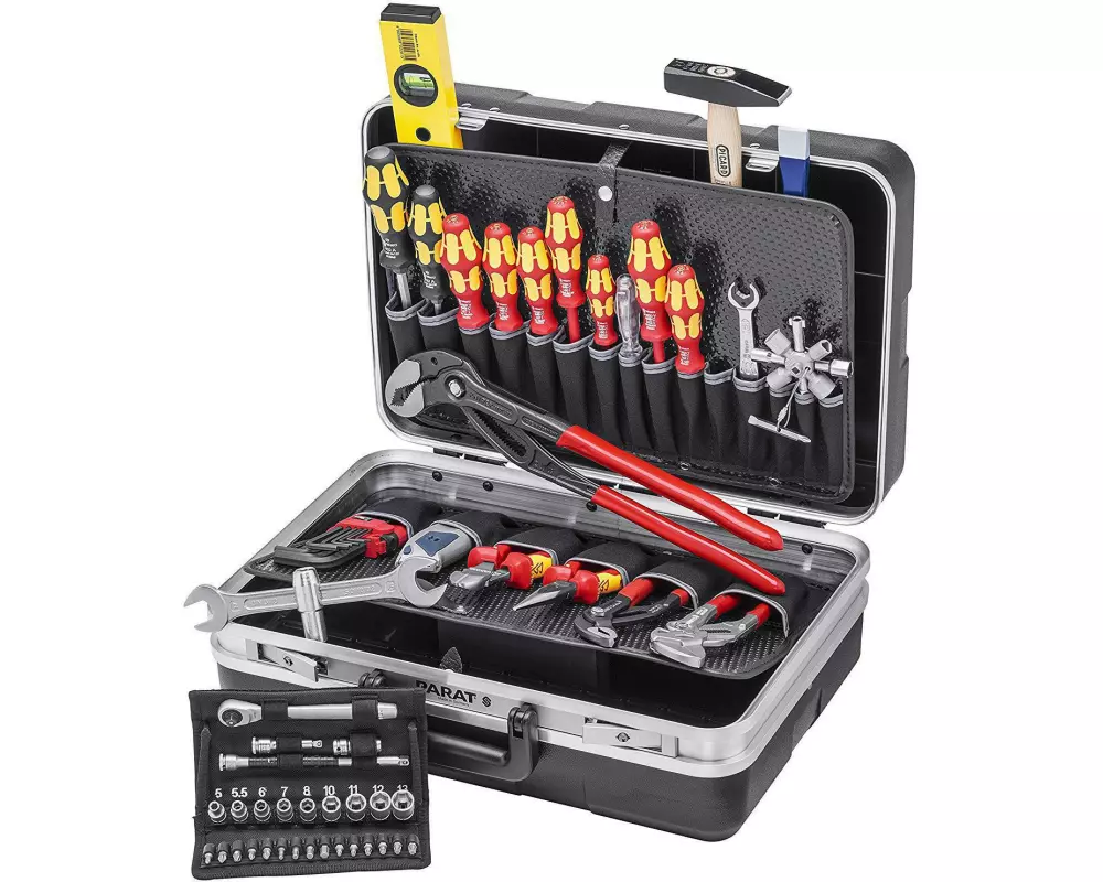 Knipex Werkzeugkoffer Sanitär, 52-teilig