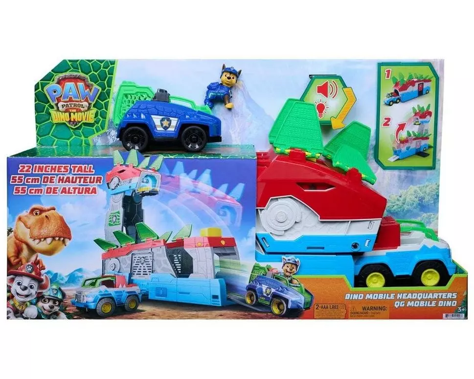 Spinmaster PAW Dino Movie 2in1 Mob. Hauptquartier 2-in-1