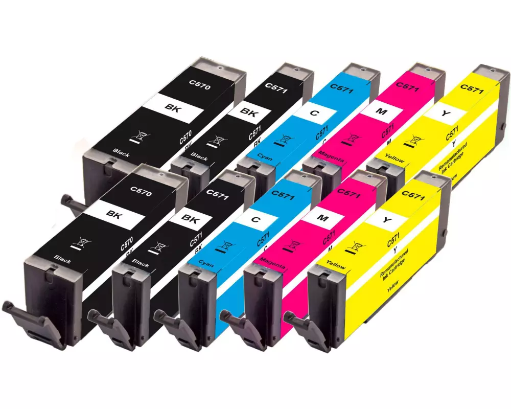 Peach Tintenset Canon PGI-570 / CLI-571