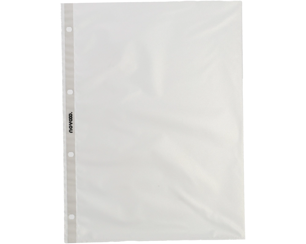 NOVOOO Zeigetasche PP 80my A4 070-5449-023 transparent, genarbt 100 Stk.