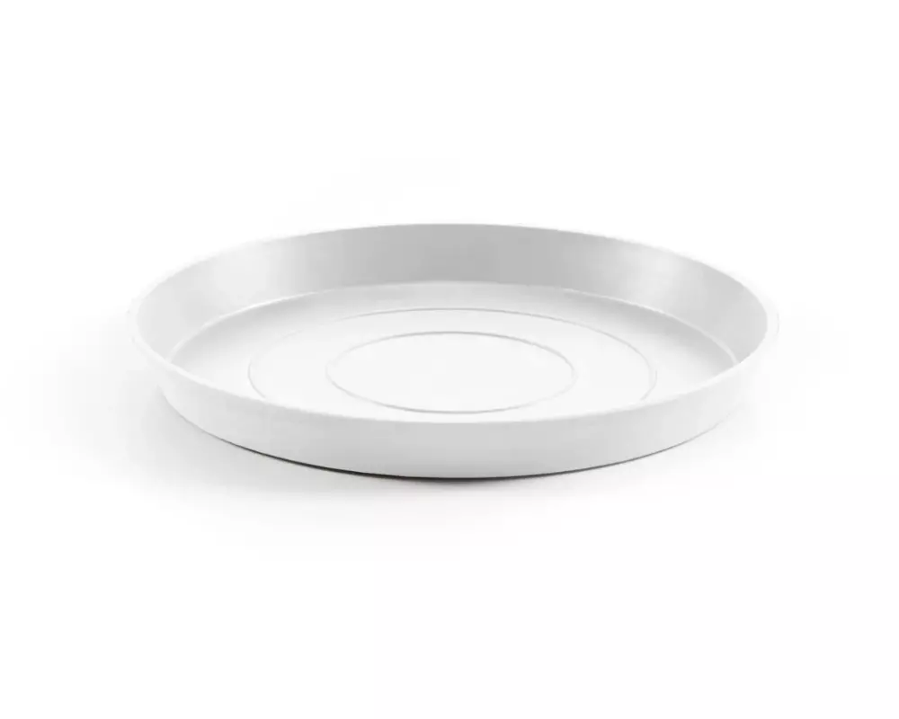 Ecopots Unterteller Rund 30, Weiss