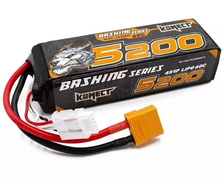 Konect RC-Akku LiPo 5200 mAh 14.8 V 60C Bashing Series