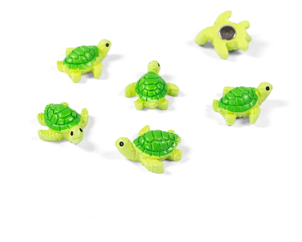 Trendform Haftmagnet Baby turtle, 5er Set, Grün