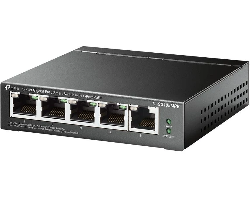 TP-Link PoE+ Switch TL-SG105MPE 5 Port