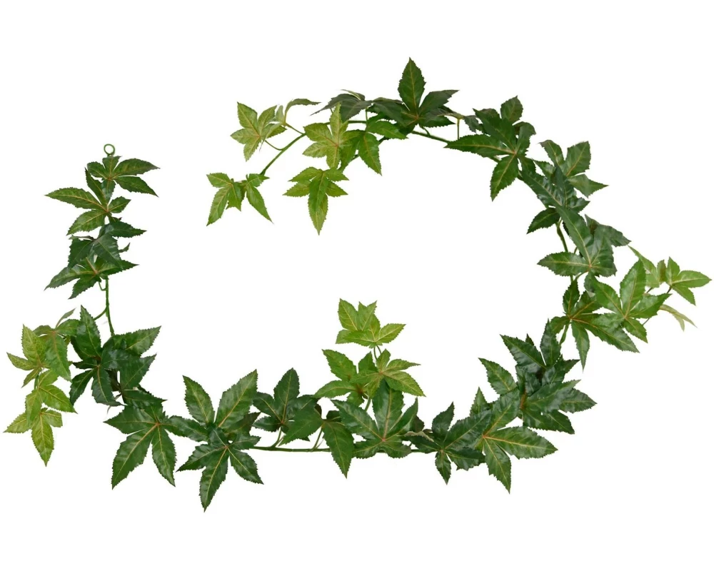 Botanic-Haus Kunstpflanze Ahorn Girlande Grün, 180 cm