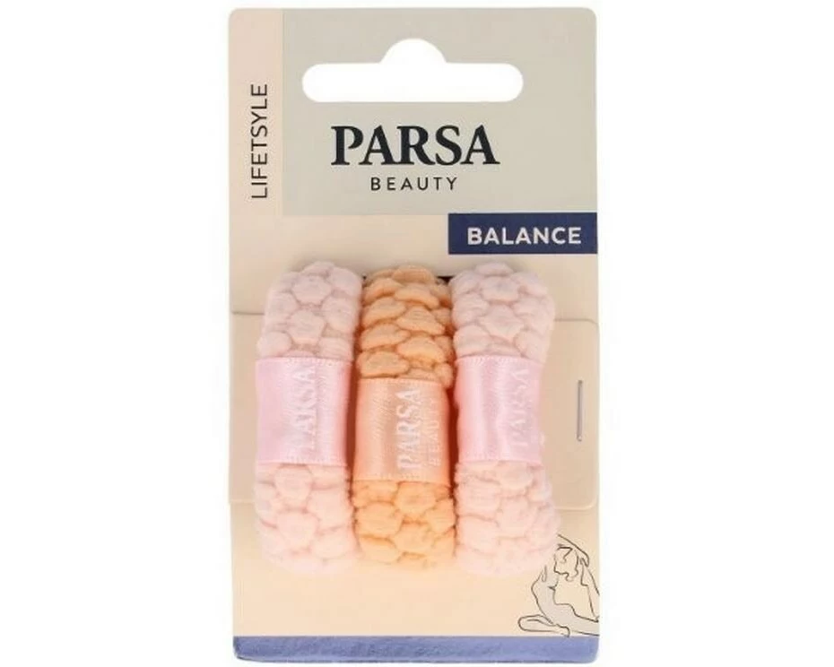 Parsa Beauty Haargummi, mehrfarbig 3 Stück