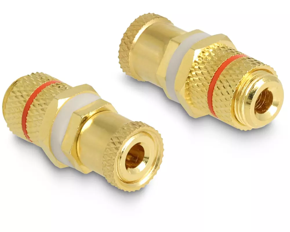 Delock Audio-Adapter Optik 2 Polklemme Spezial - Spezial