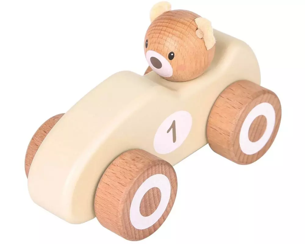 Spielba Holzspielwaren Erstes Auto Bär