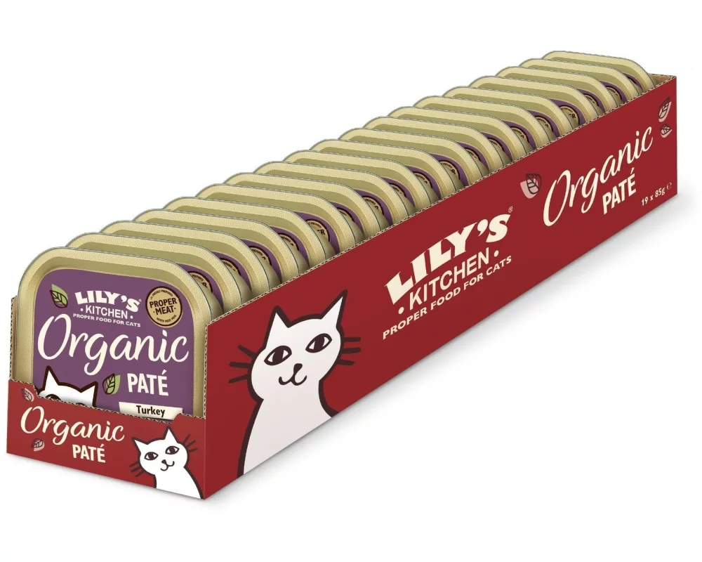 Lily's Kitchen Nassfutter Organic Truthahn, 19 x 85 g