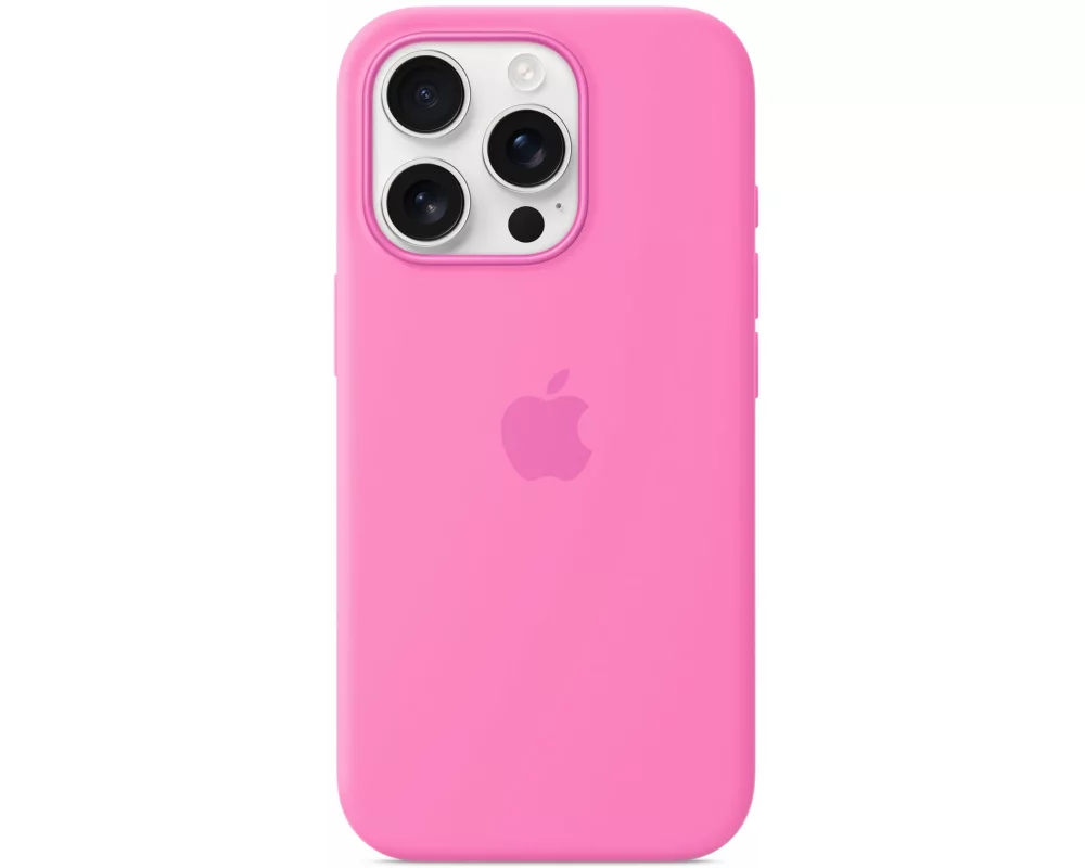 Apple iPhone 16 Pro Silicone Case with MagSafe - Peony