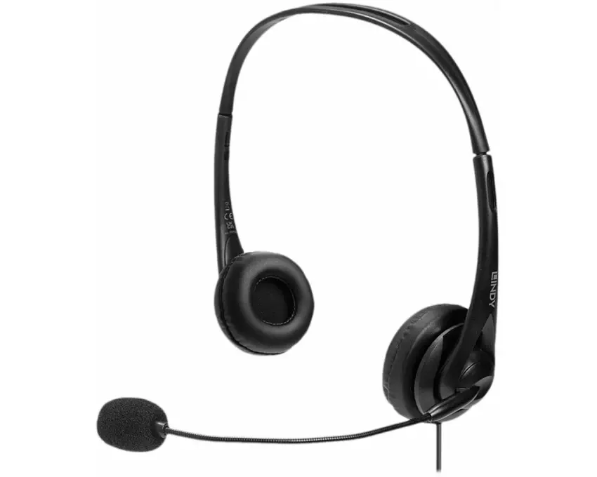 LINDY 3.5mm & USB Type C, Wired, Headset