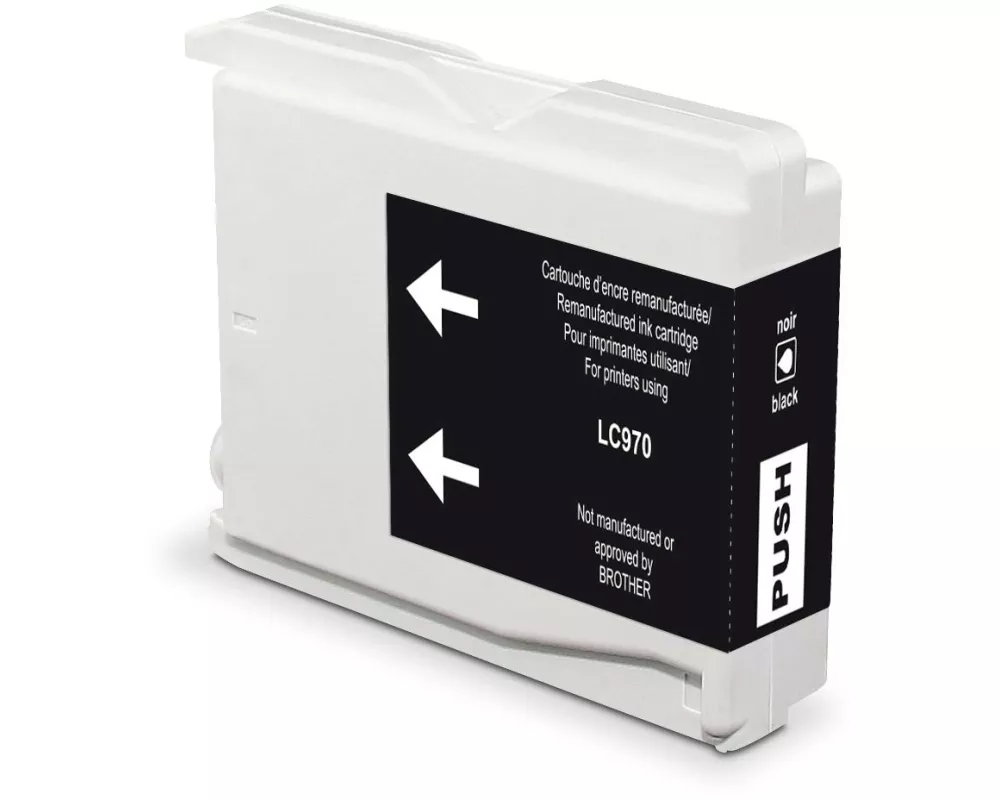 Generic Ink Tinte Brother LC970BK Black