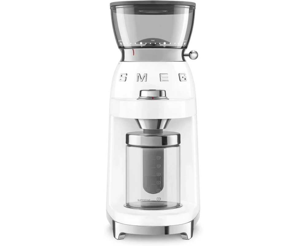 SMEG Kaffeemühle CGF03WHEU Weiss