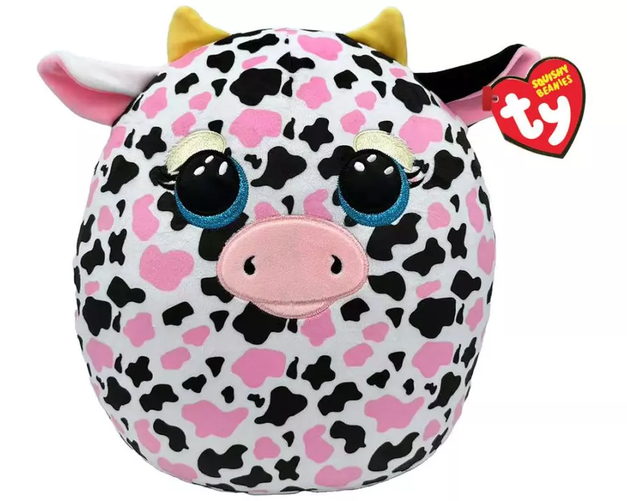 Ty Plüsch Squishy Beanies Cow 20 cm