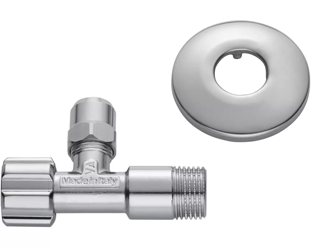 Mateu Regulierventil 1/2", Chrom, kurz