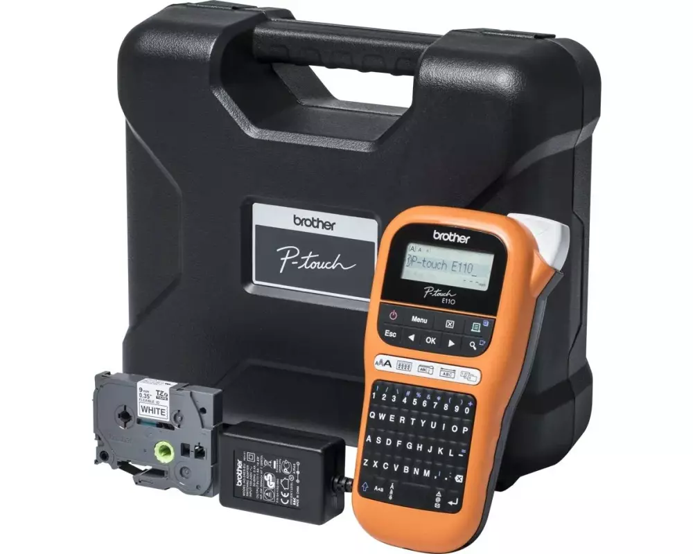 Brother Beschriftungsgerät PT-E110VP KIT