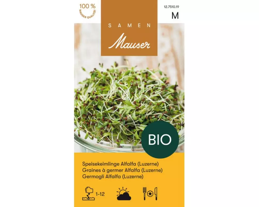 Samen Mauser Keimsprossen Alfalfa 200 g