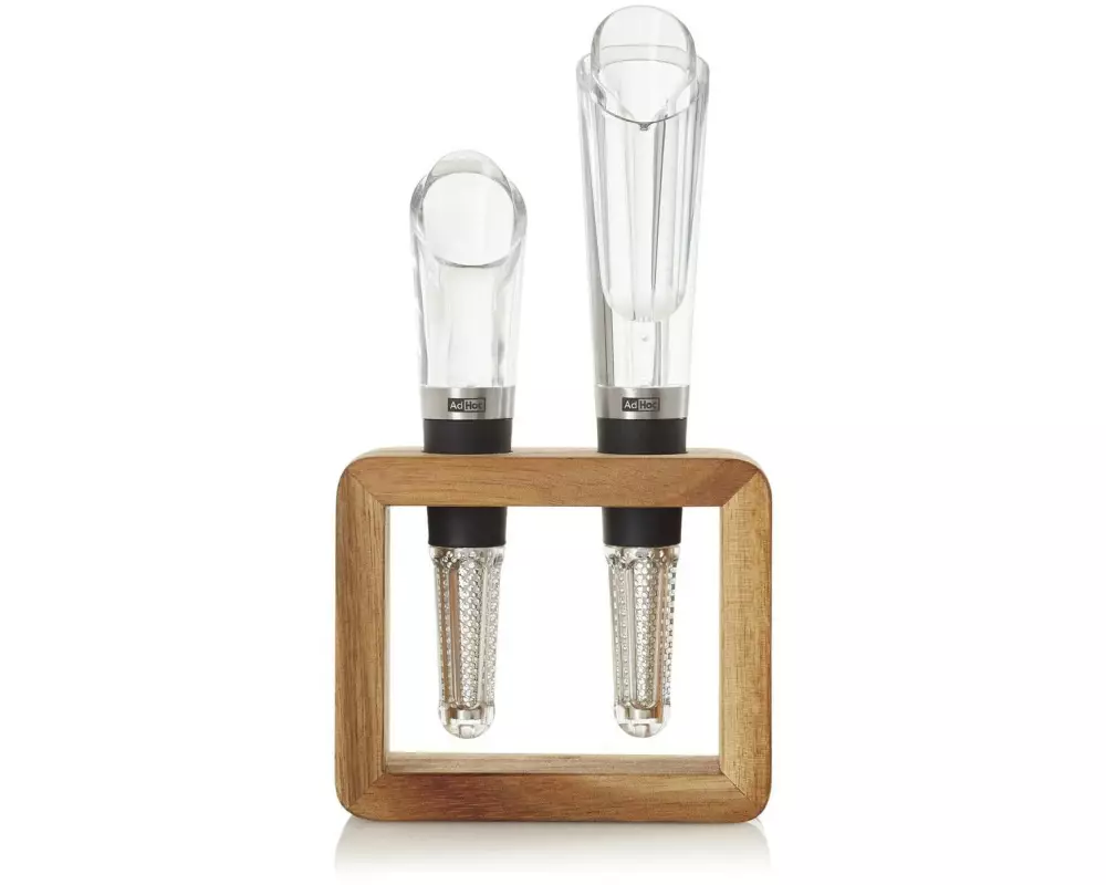 AdHoc Weinausgiesser Vine 2-teilig, Braun