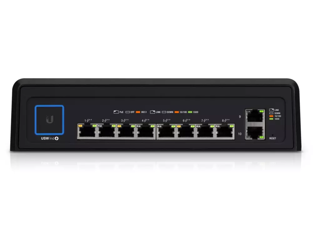 Ubiquiti PoE++ Switch UniFi USW-Industrial 10 Port