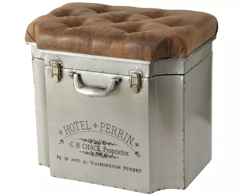 Boltze Hocker Kinley Eisen, Polyurethan, Mehrfarbig